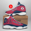 Personalized Shoes Los Angeles Angels Jordan 13 Custom Name