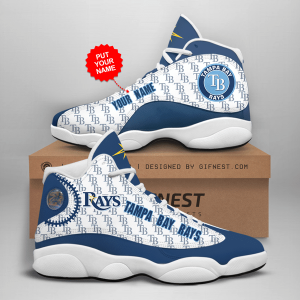 Personalized Shoes Tampa Bay Rays Jordan 13 Custom Name JD130169