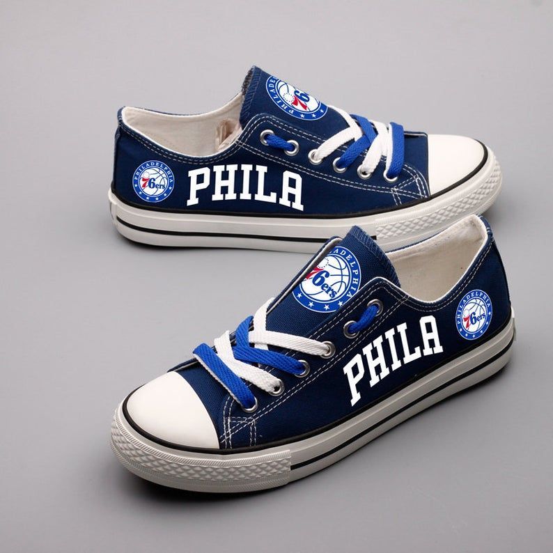 Philadelphia-76ers-NBA-Basketball-1-Gift-For-Fans-Low-Top-Custom-Canvas-Shoes Philadelphia 76ers NBA Basketball 1 Gift For Fans Low Top Custom Canvas Shoes