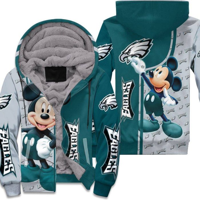 Philadelphia Eagles 3D Unisex Fleece Hoodie