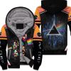 Pink Floyd Rainbow Popart Unisex Fleece Hoodie