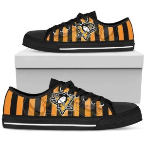 Pittsburgh Penguins NHL Hockey 4 Low Top Sneakers Low Top Shoes LT0209