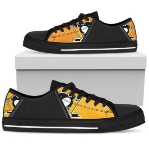 Pittsburgh Penguins NHL Hockey 9 Low Top Sneakers Low Top Shoes LT0484