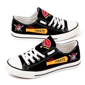 Pittsburgh Pirates MLB Baseball 1 Gift For Fans Low Top Custom Canvas Shoes LT1015