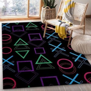 Playstation 34 Area Rug Living Room And Bed Room Rug R0883