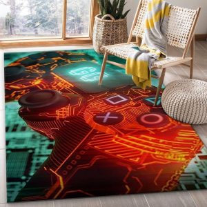 Playstation 5 Area Rug Living Room And Bed Room Rug R0895