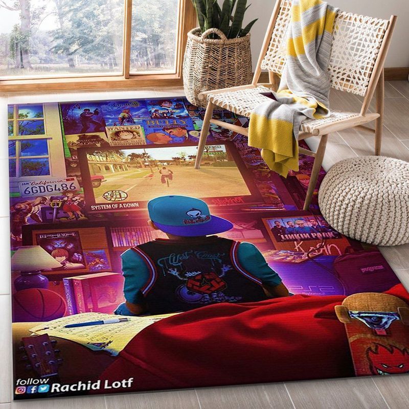 Playstation-9-Area-Rug-Living-Room-And-Bed-Room-Rug Playstation 9 Area Rug Living Room And Bed Room Rug