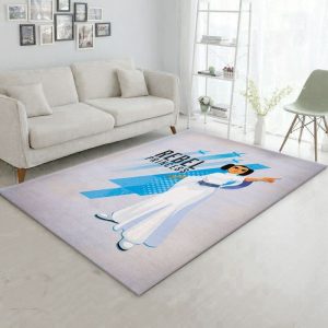 Princess Leia Star Wars Movie Area Rug Living Room And Bed Room Rug