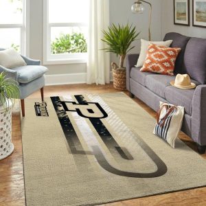 Purdue Boilermakers NCAA 2 Area Rug Living Room And Bed Room Rug R1435
