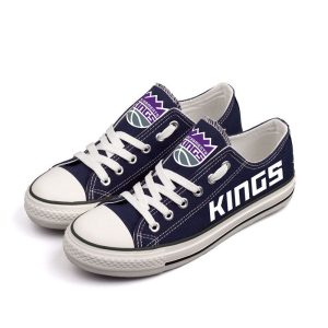 Sacramento Kings NBA Basketball 3 Gift For Fans Low Top Custom Canvas Shoes LT0947