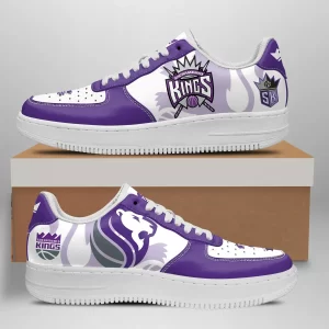 Sacramento Kings Nike Air Force Shoes Unique Basketball Custom Sneakers AF0756