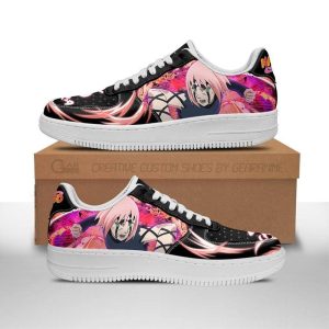 Sakura Haruno Air Force Sneakers Custom Naruto Anime Shoes Leather