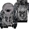 San Antonio Spurs Nba Fans Skull Unisex Fleece Hoodie