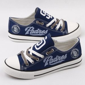 San Diego Padres MLB Baseball Gift For Fans Low Top Custom Canvas Shoes