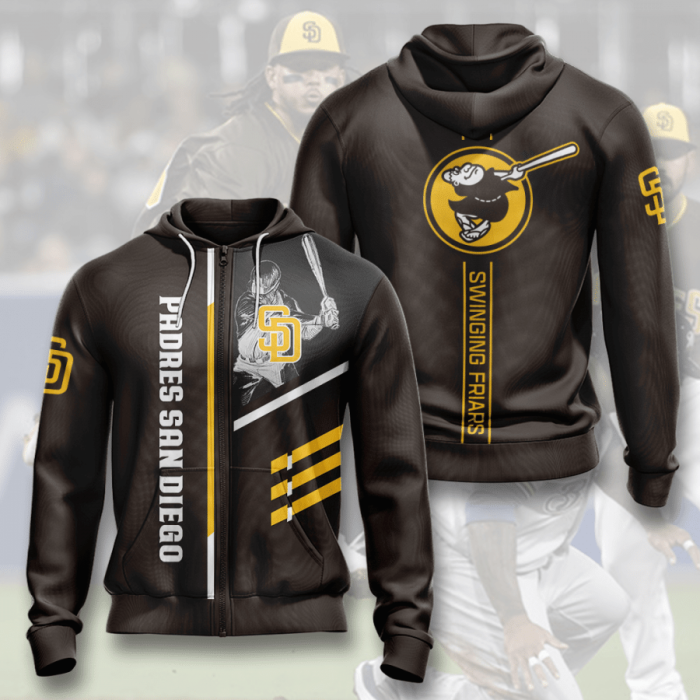 San Diego Padres Zip-Up Hoodie
