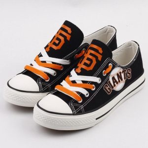 San Francisco Giants MLB Baseball 2 Gift For Fans Low Top Custom Canvas Shoes LT1140