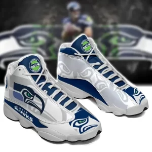 Seattle Seahawks Football Air Jordan 13 Custom Sneakers JD130063