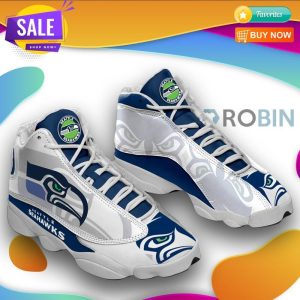 Seattle Seahawks Football Air Jordan 13 Shoes JD130058