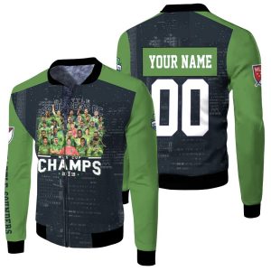 Seattle Sounders Fc Mls Cup Champions 2019 3D Personalized Fleece Bomber Jacket FBJ0912
