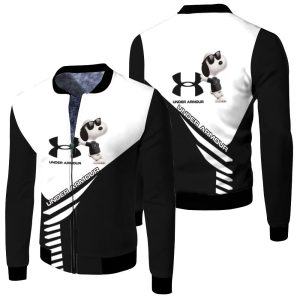 Snoopy Under Armour 3D Fleece Bomber Jacket FBJ0038
