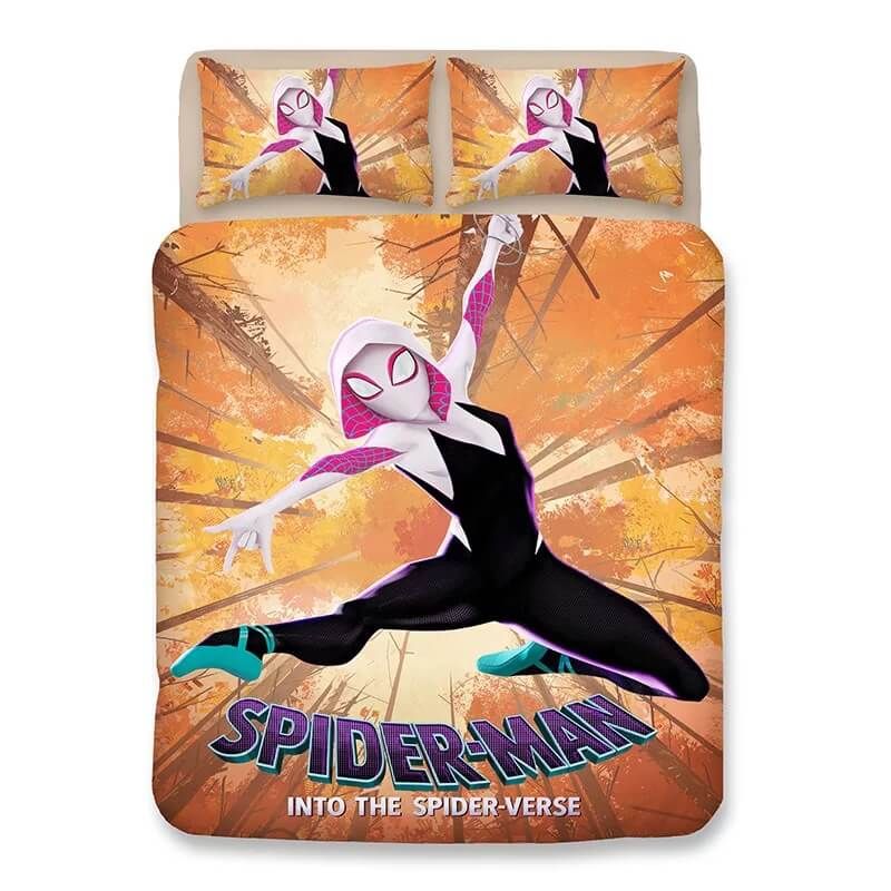 Spider-Man-Into-the-Spider-Verse-Gwen-13-Duvet-Cover-Pillowcase-Bedding-Set Spider-Man: Into the Spider-Verse Gwen #13 Duvet Cover Pillowcase Bedding Set