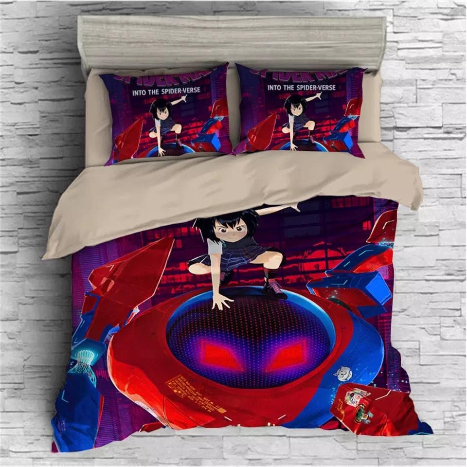 Spider-Man-Into-the-Spider-Verse-Miles-Morales-19-Duvet-Cover-Pillowcase-Bedding-Set Spider-Man: Into the Spider-Verse Miles Morales #19 Duvet Cover Pillowcase Bedding Set