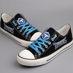 Tennessee Titans NFL Football 2 Gift For Fans Low Top Custom Canvas Shoes LT0103