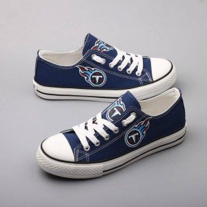Tennessee Titans NFL Football 3 Gift For Fans Low Top Custom Canvas Shoes LT1103