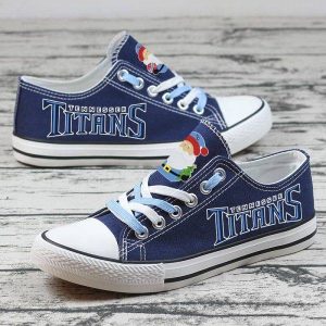 Tennessee Titans NFL Football 6 Gift For Fans Low Top Custom Canvas Shoes LT1117