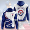 Texas Rangers 3D Hoodie