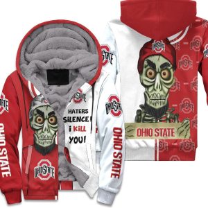 The Dead Terrorist Ohio State Buckeyes Haters Silence 3D Unisex Fleece Hoodie