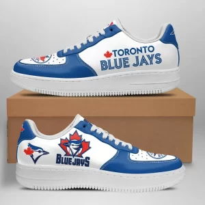 Toronto Blue Jays Nike Air Force Shoes Unique Baseball Custom Sneakers AF0359