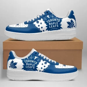 Toronto Maple Leafs Nike Air Force Shoes Unique Football Custom Sneakers