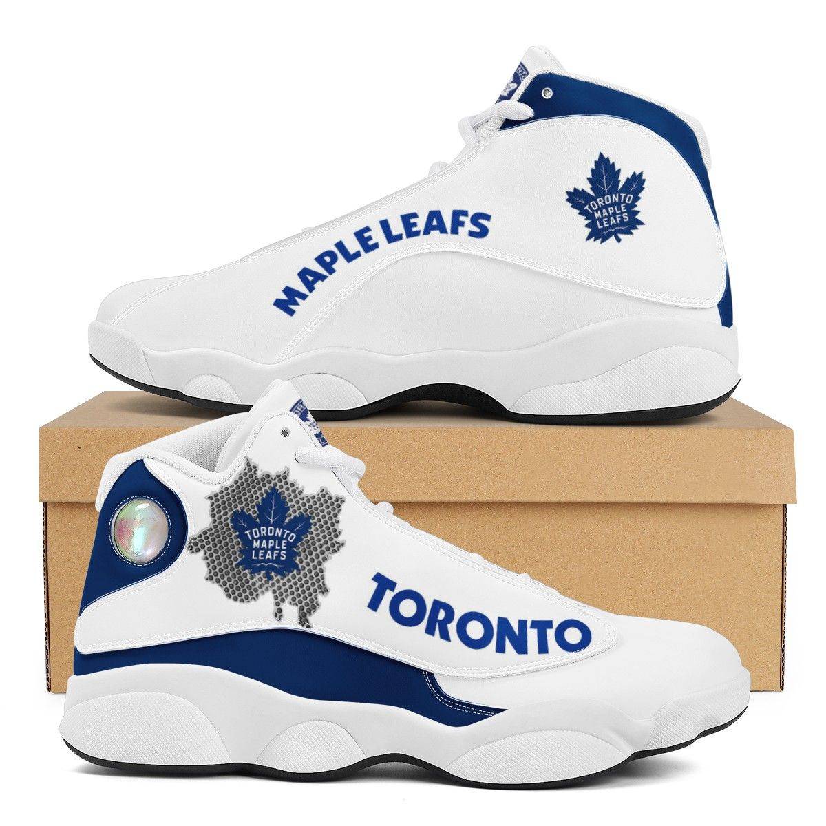 Toronto-Maple-Leafs-Shoes-Air-Jordan-13-Sneakers Toronto Maple Leafs Shoes Air Jordan 13 Sneakers