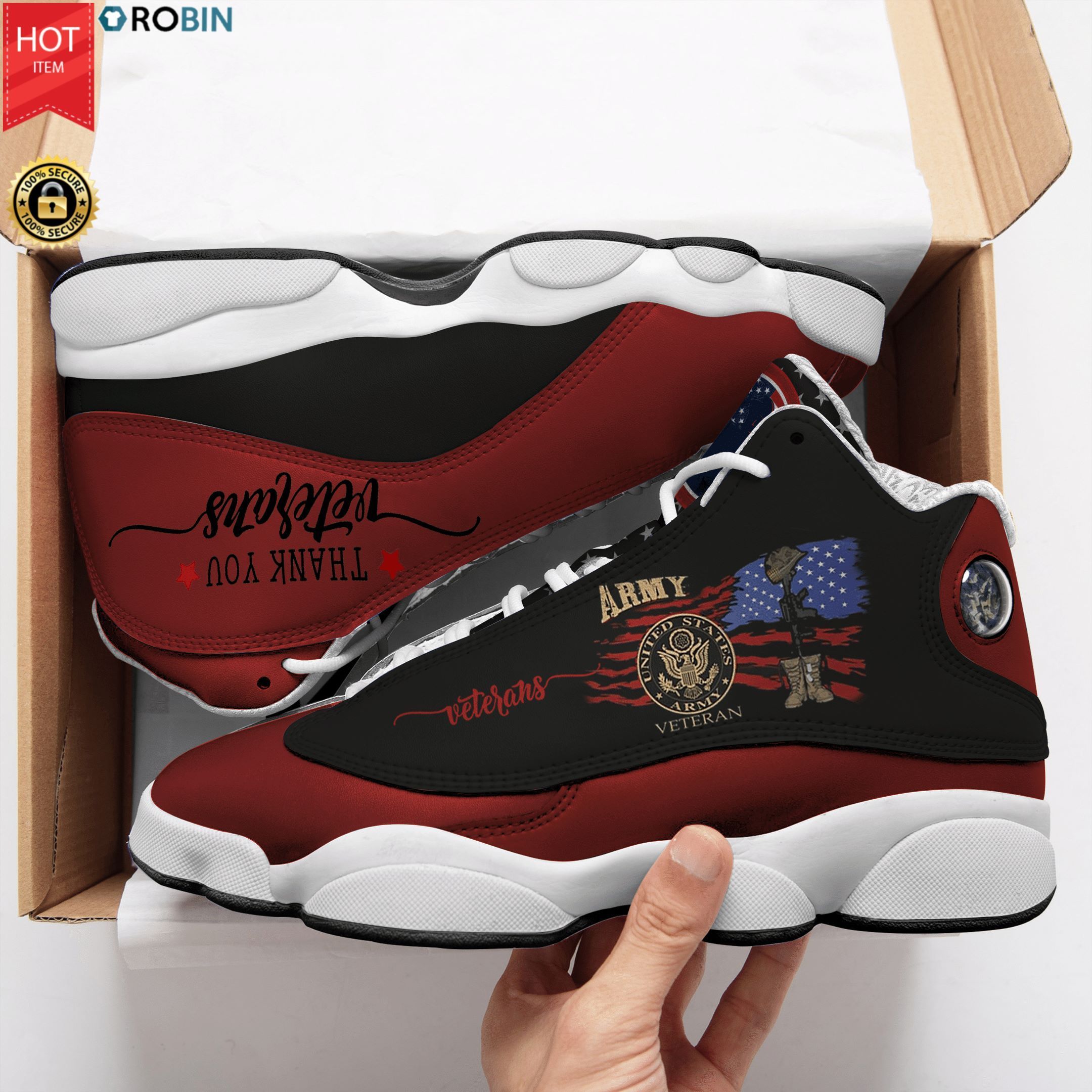 Us-Army-Veterans-Day-Jordan-13-Shoes-JD13-Sneakers Us Army Veterans Day Jordan 13 Shoes - JD13 Sneakers