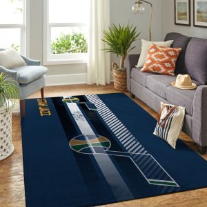 Utah Jazz NBA Team Logo Nice Gift Home Decor Rectangle Area Rug R1557
