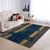 Utah Jazz NBA Team Logo Wooden Style Nice Gift Home Decor Rectangle Area Rug