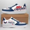 Washington Capitals Nike Air Force Shoes Unique Hockey Custom Sneakers