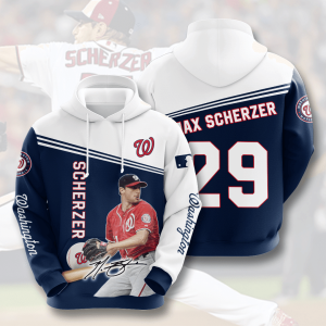 Washington Nationals 3D Hoodie