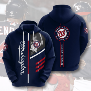 Washington Nationals 3D Hoodie