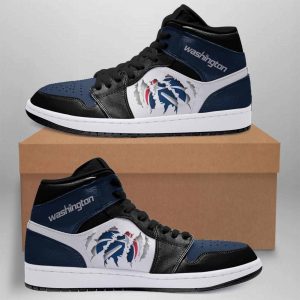 Washington Wizards NBA Air Jordan 1 Sport Custom Sneakers JDH0243