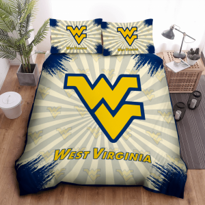 West Virginia Mountaineers Duvet Cover Pillowcase Bedding Set BS3288