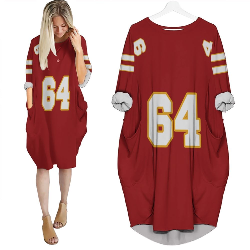 64 Mike Pennel Kannas City Inspired Style Batwing Pocket Dress PD154