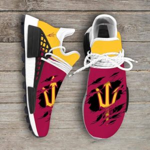 Arizona State Sun Devils NCAA Sport Teams Human Race Shoes Running Sneakers NMD Sneakers
