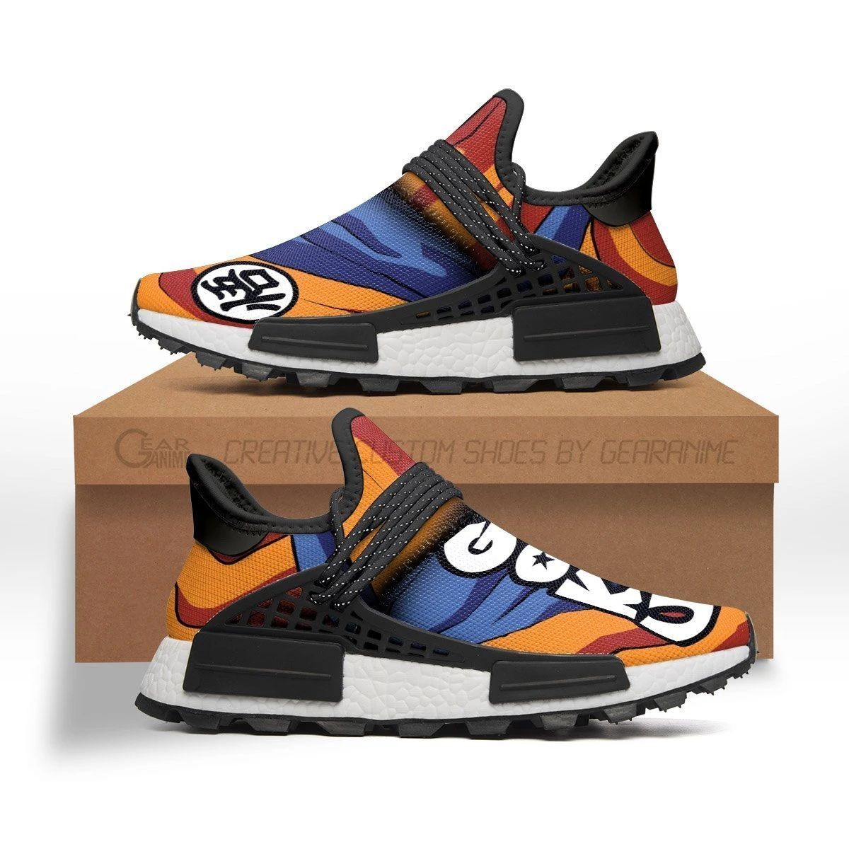 Goku-Shoes-Costume-Uniform-Dragon-Ball-Super-Anime-Sneakers-NMD-Sneakers-For-Fan Goku Shoes Costume Uniform Dragon Ball Super Anime Sneakers - NMD Sneakers For Fan