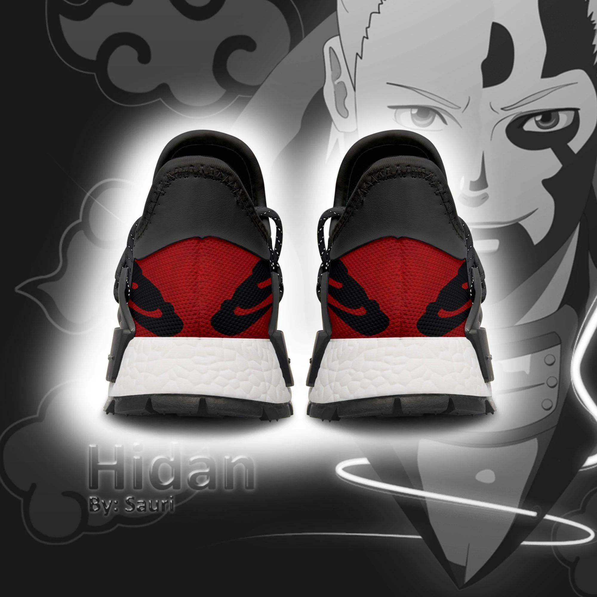 Akatsuki Hidan Shoes Costume Naruto Anime Sneakers - NMD Sneakers For Fan