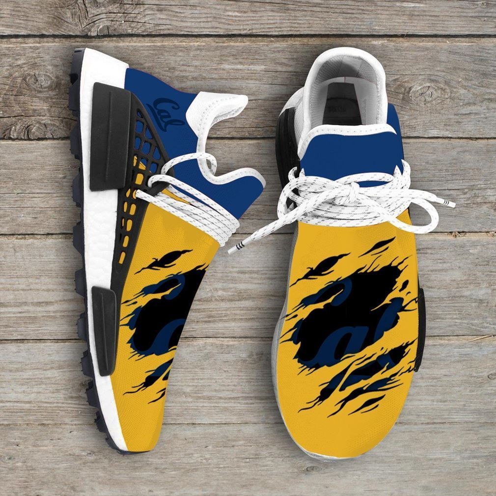 California Golden Bears NCAA Sport Teams Human Race Shoes Running Sneakers NMD Sneakers