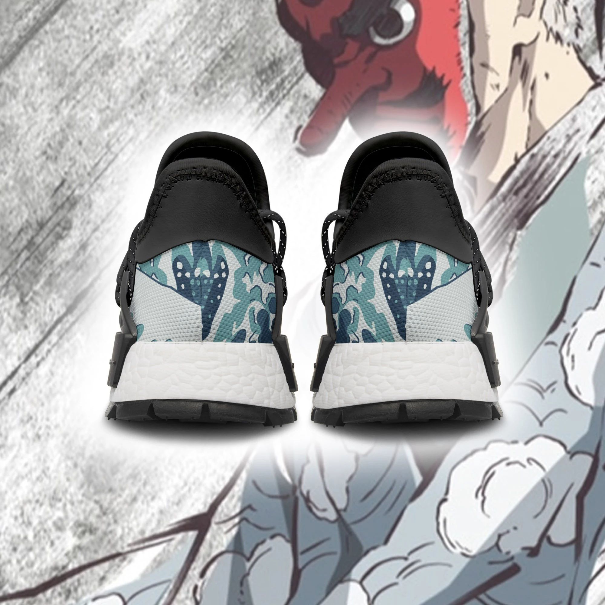 Demon Slayer Shoes Sakonji Shoes Skill Anime Sneakers - NMD Sneakers For Fan