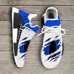 Duke Blue Devils NCAA Sport Teams Human Race Shoes Running Sneakers NMD Sneakers