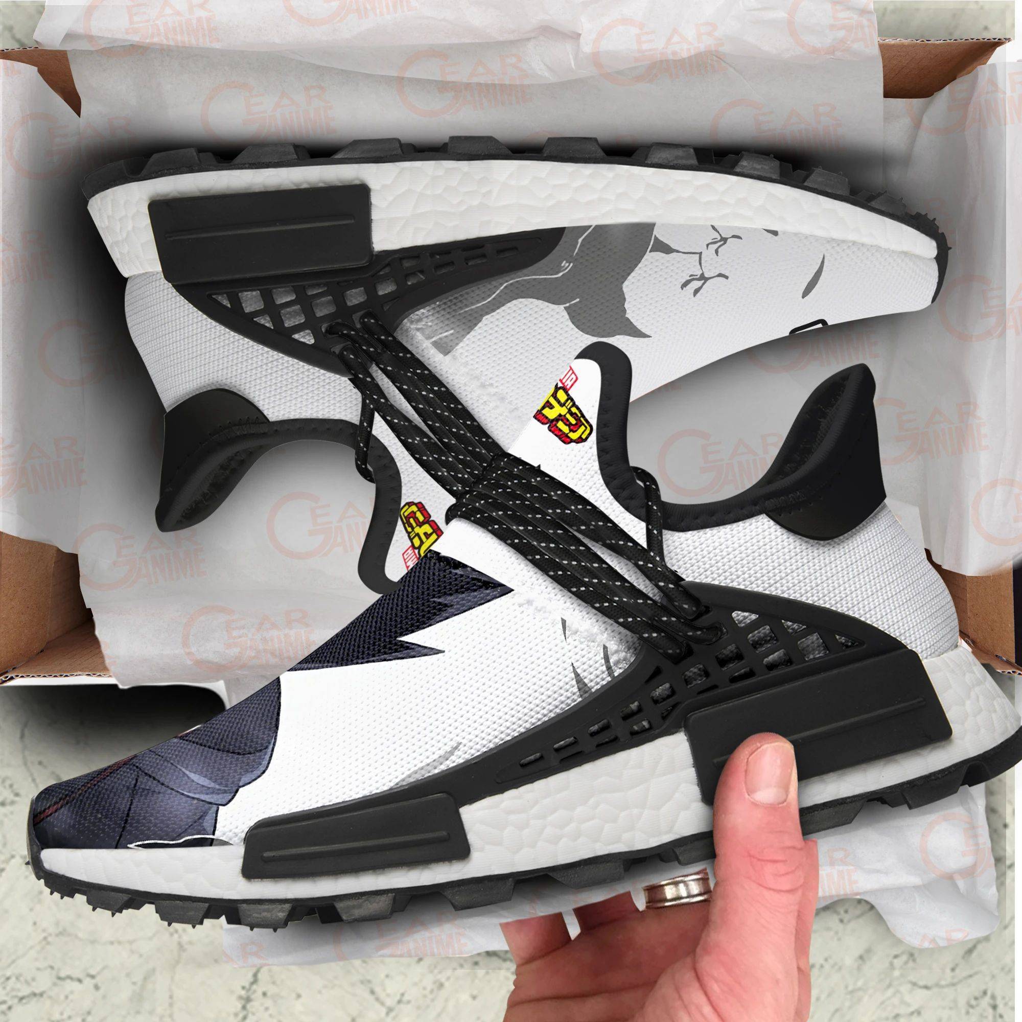 Fumikage Tokoyami Shoes My Hero Academia Custom Shoes PT11 - NMD Sneakers For Fan